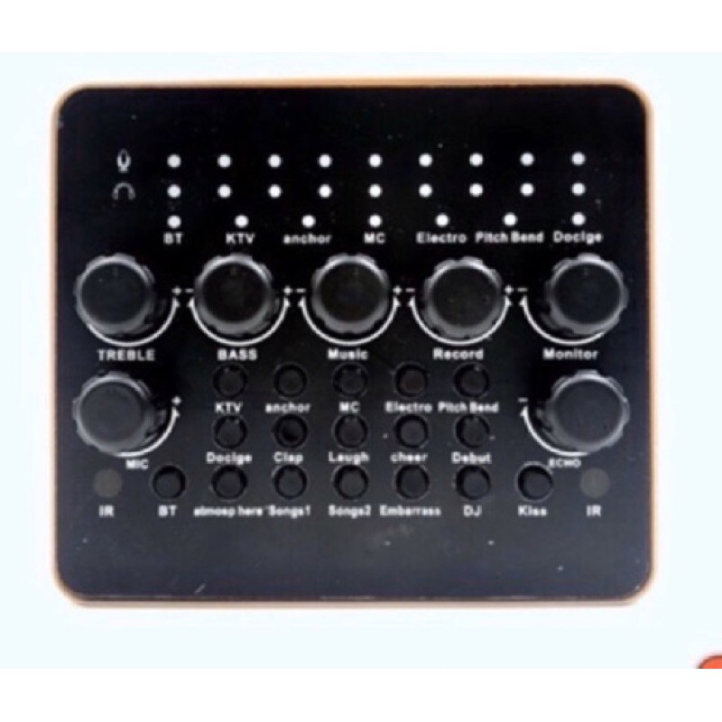 Combo bộ hát livestream thu âm mic BM900 + sound card V10 + kẹp bàn màng lọc âm đầy đủ dây kết nối
