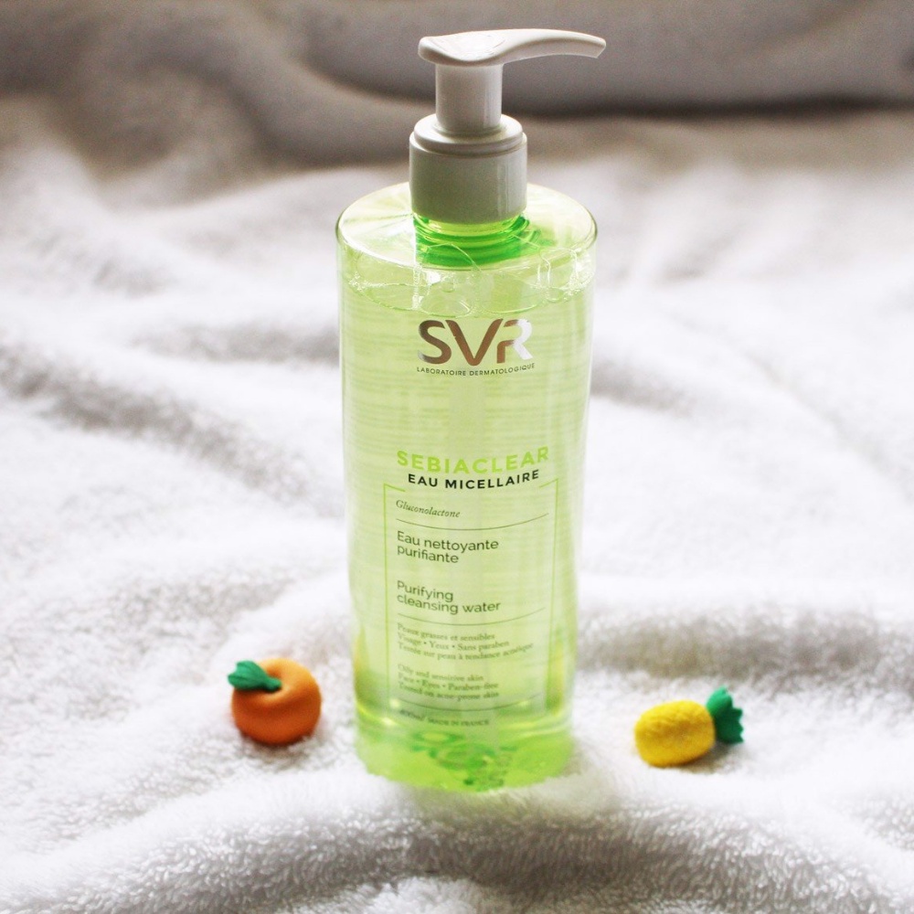 Nước làm sạch da, tẩy trang và giúp loại bỏ dầu SVR Sebiaclear Eau Micellaire 400ml - Ngochan Cosmetics