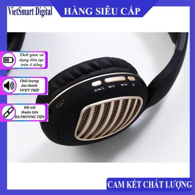 Tai nghe chụp tai bluetooth chống ồn, Siêu bass treble cực hay, tai nghe không dây Model P4