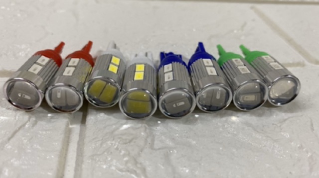 Đèn led xi nhan bi cầu 2 tầng