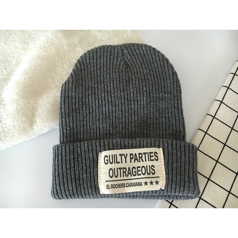 Nón Len Nam Nữ Guilty Parties Style Hàn Quốc P1689