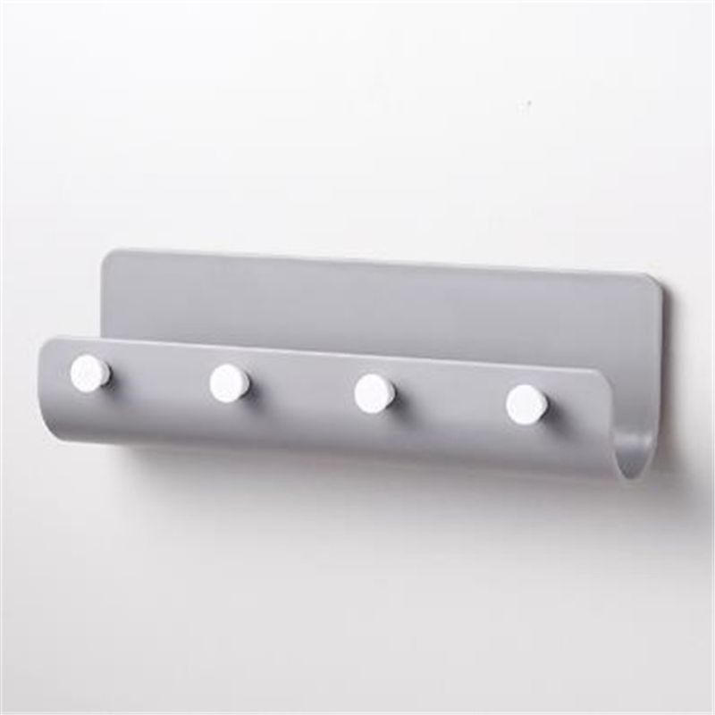 Kệ dán tường 4 móc,,,