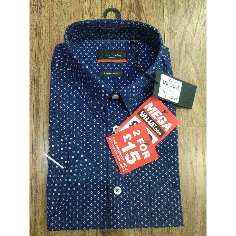 [có sẵn] các mẫu áo sơ mi nam Pierre Cardin săn sale từ London UK cao cấp cộc tay dáng công sở chính hãng | BigBuy360 - bigbuy360.vn