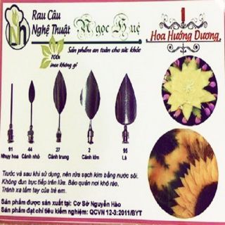 Kim làm thạch rau câu 3D Ngọc Huệ 5 kim