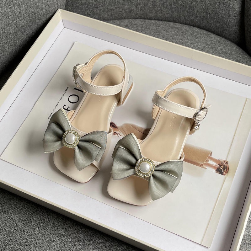 Xăng đan Cao Gót Đế Mềm Chống Trượt Có Đèn led Thời Trang Mùa Hè 2022 Dành Cho Trẻ Em