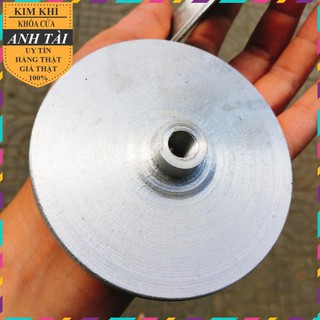 Đế nhám tự dính đánh gỗ, Nhám tròn phi 100 trà mịn gỗ đủ số