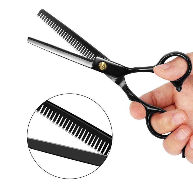 Set 10 Kéo Cắt Tóc 6 Inch Bằng Thép Không Gỉ Chuyên Nghiệp
