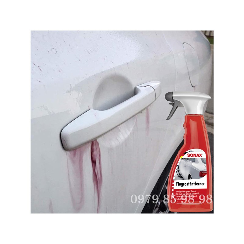 Tẩy sạch nhựa cây dính trên sơn xe ô tô SONAX Fallout cleaner 513200