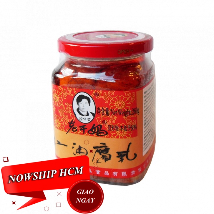 Chao Dầu Laoganma - Đậu Phụ Nhự ngâm Dầu Trung Quốc