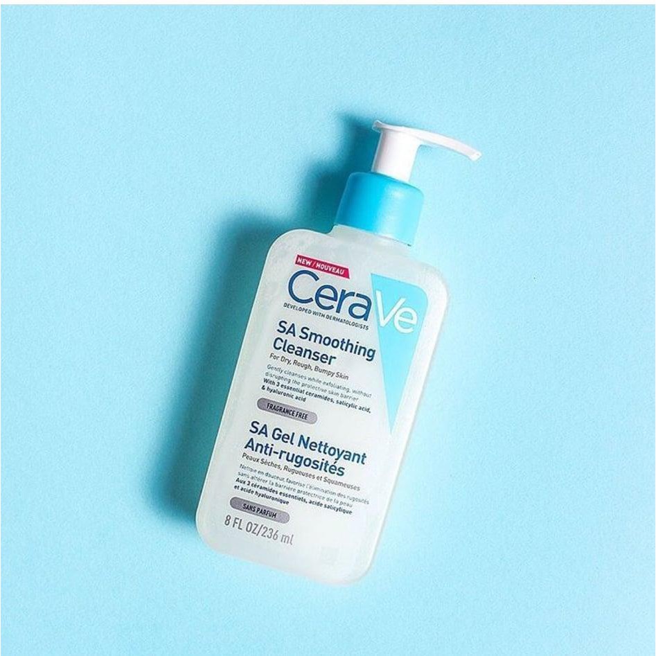 Sữa rửa mặt Cerave SA Smoothing Cleanser 236ml