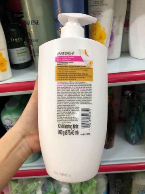 Dầu gội Pantene ngăn rụng tóc 900g