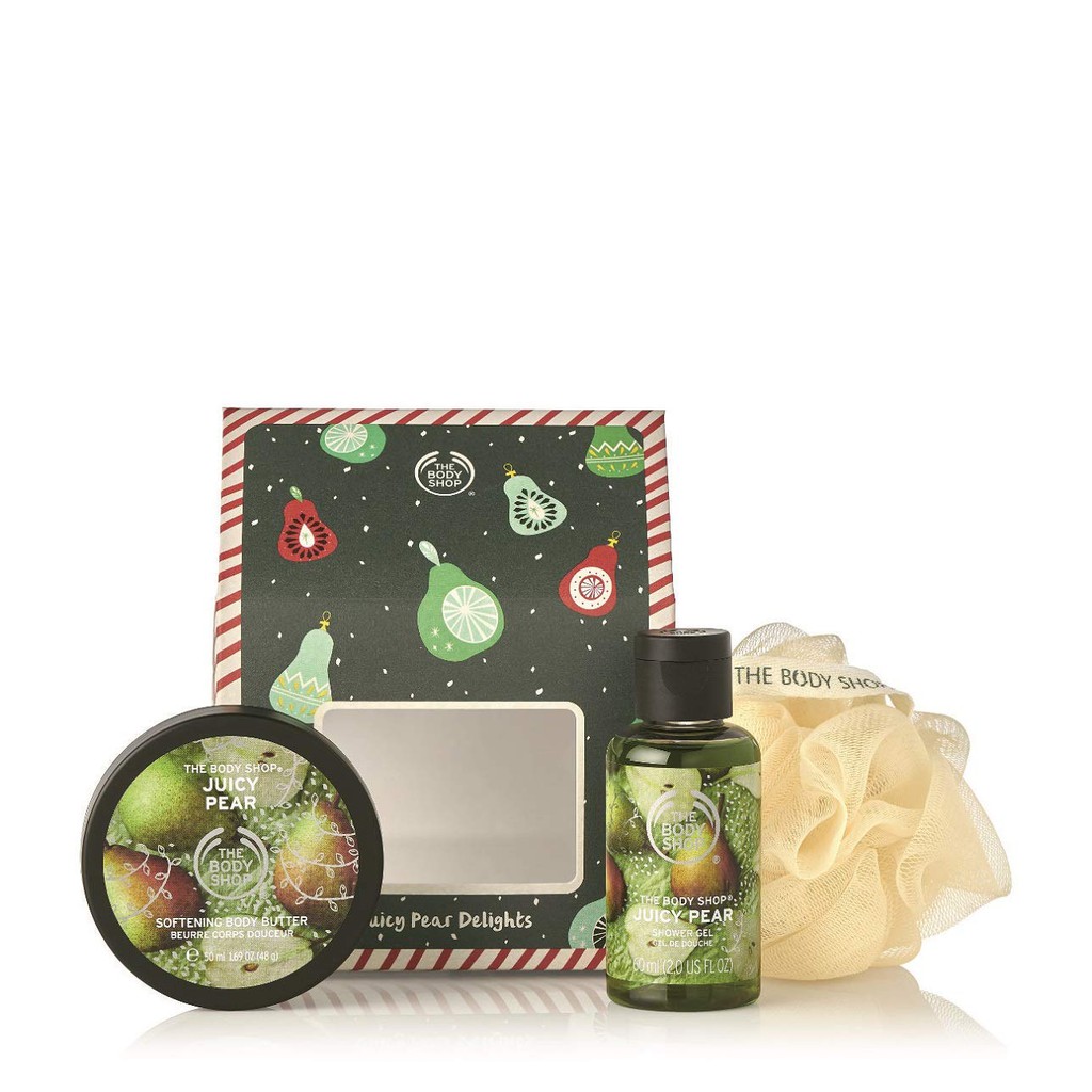 SUPER ️🛒 . SALE 10.10 The Body Shop Juicy Pear Delights . . , '