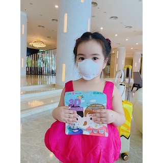 COMBO 9 CÁI KHẨU TRANG UNIMASK HÌNH GẤU CÓ NÚT ĐIỀU CHỈNH CHO BÉ