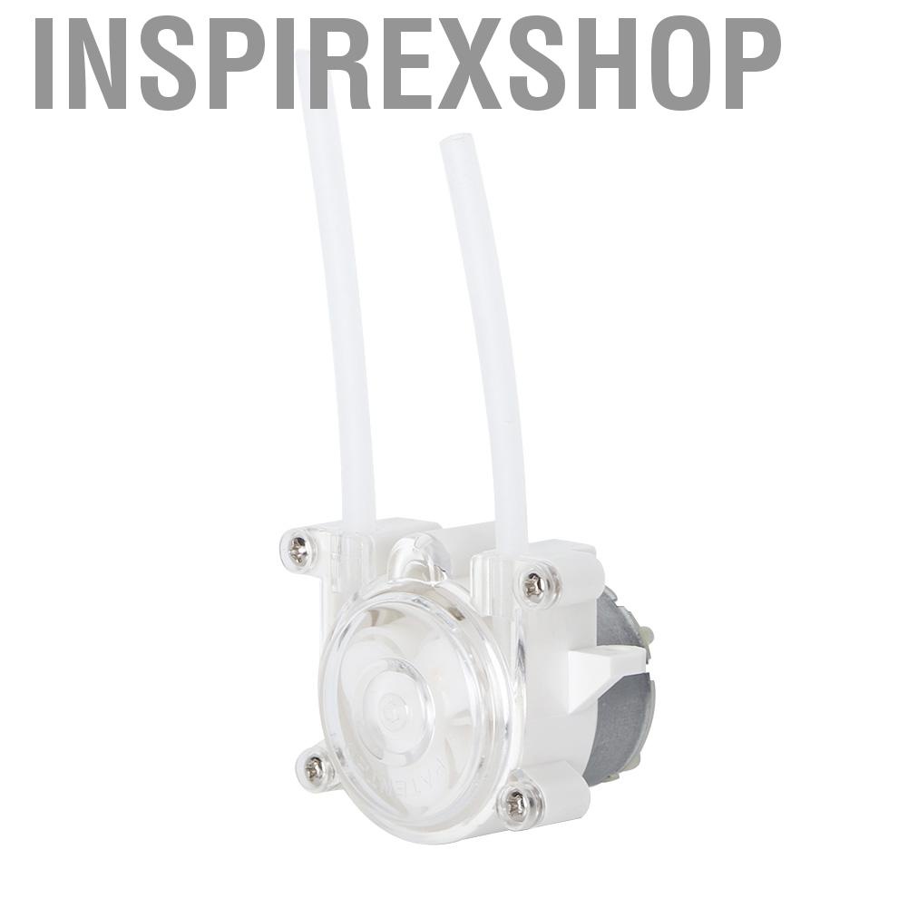 Inspirexshop  Garden 6V Mini Peristaltic Liquid Pump DIY Dosing Hose for Aquarium Lab Analysis