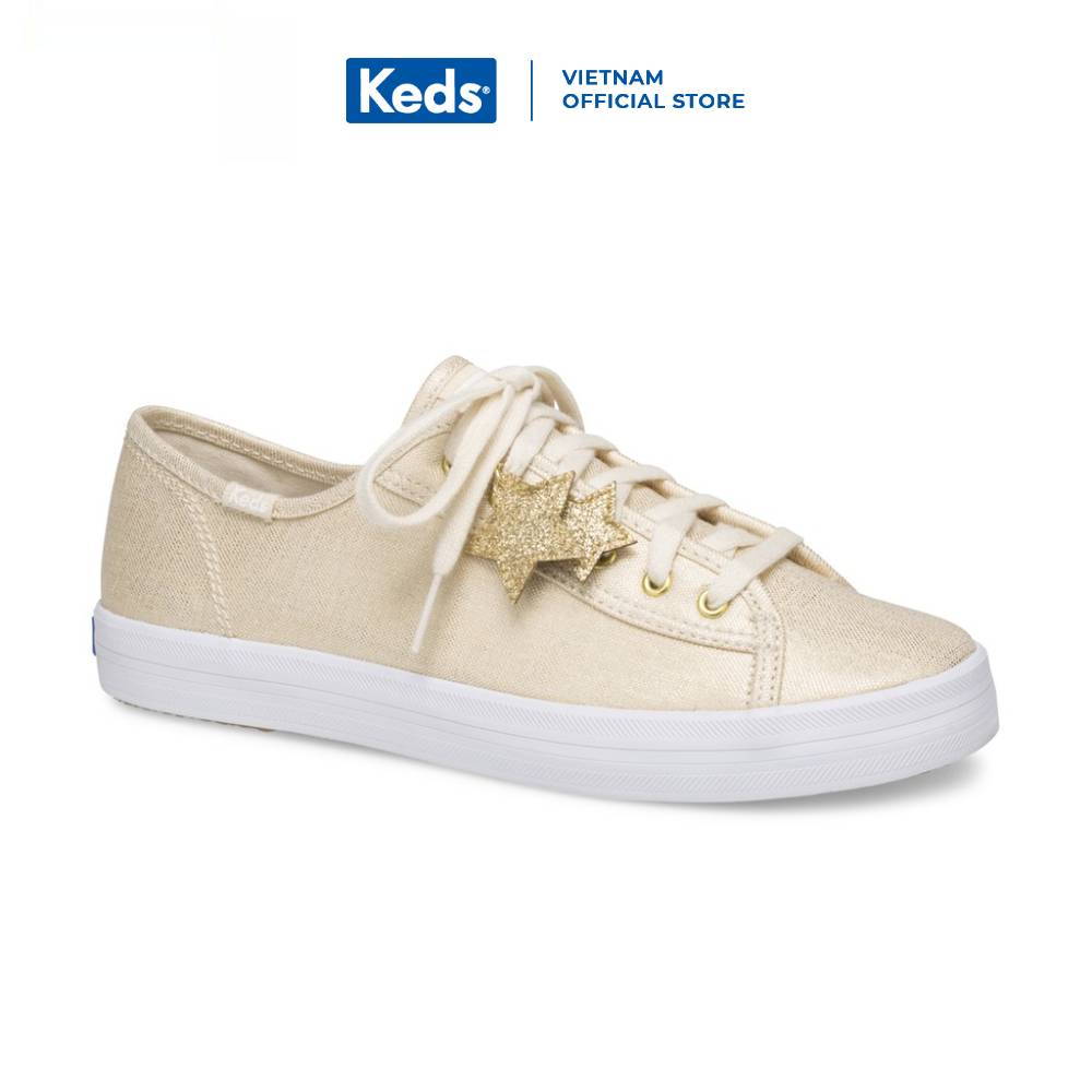 Giày Keds Nữ - Kickstart Glitter Star Gold - KD060085