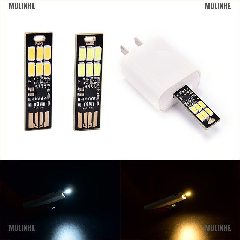 Đèn Led Mini 6 Bóng Cổng Usb Tiện Dụng