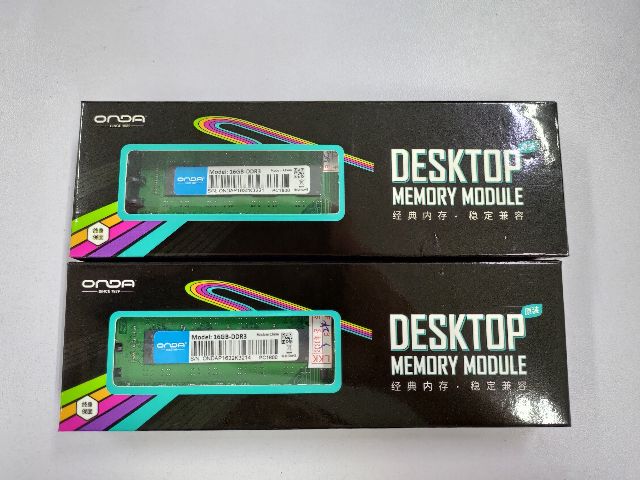 Ram máy bàn DDR3 16GB Bus 1600 Onda New 100%