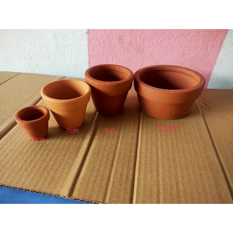 Chậu Đất Nung Nhiều kích cỡ