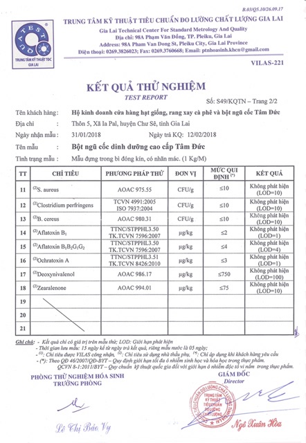 NGŨ CỐC TÂM ĐỨC - 500g
