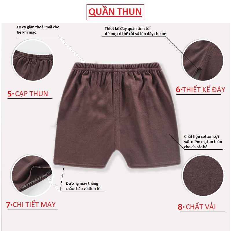 Quần Áo trẻ em Cotton Cao cấp dành cho bé trai và bé gái