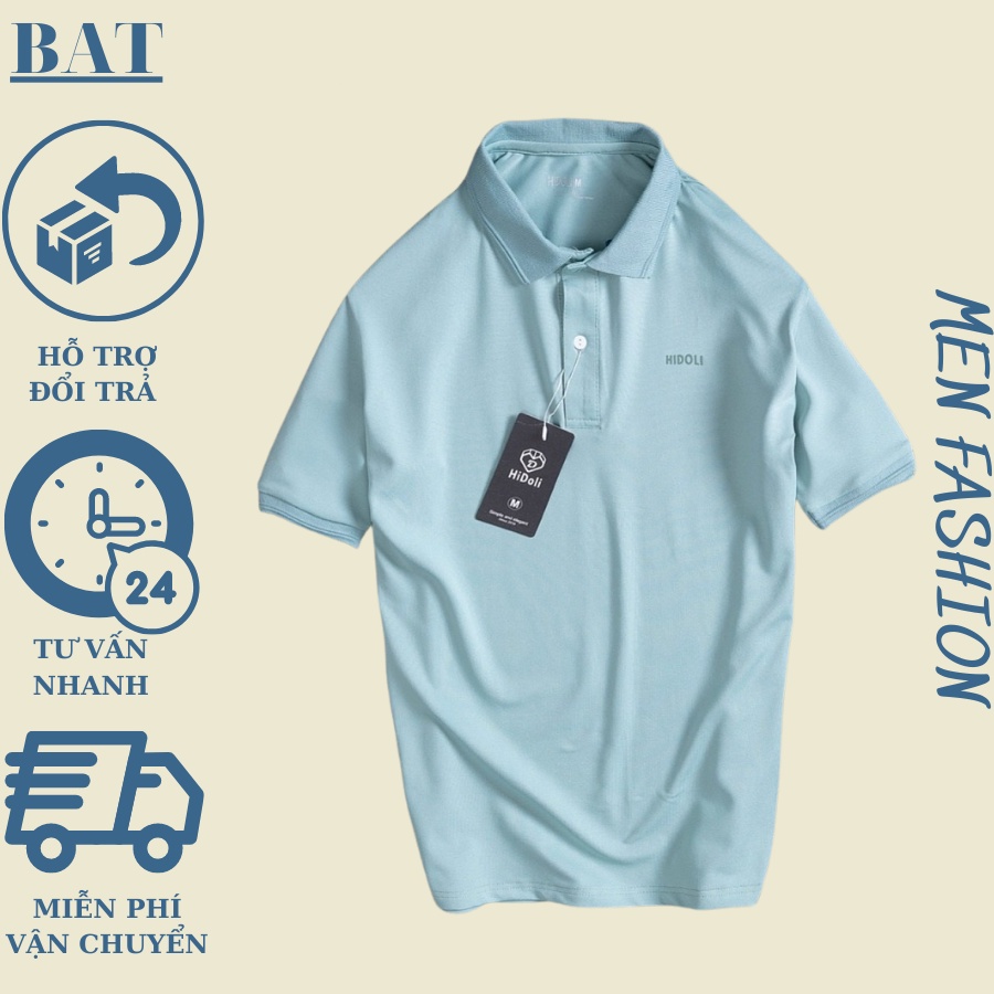 Áo thun nam trơn basic thời trang nam BAT cổ bẻ cao cấp vải cá sấu cotton dày dặn thoáng mát trẻ trung năng động