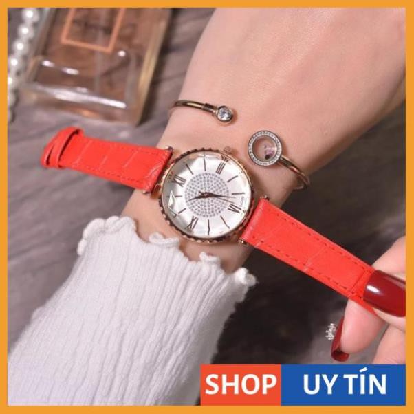 [Hàng Cao Cấp] - Đồng hồ nữ Gogoey chính hãng mặt vát 3d đính đá lấp lánh | BigBuy360 - bigbuy360.vn