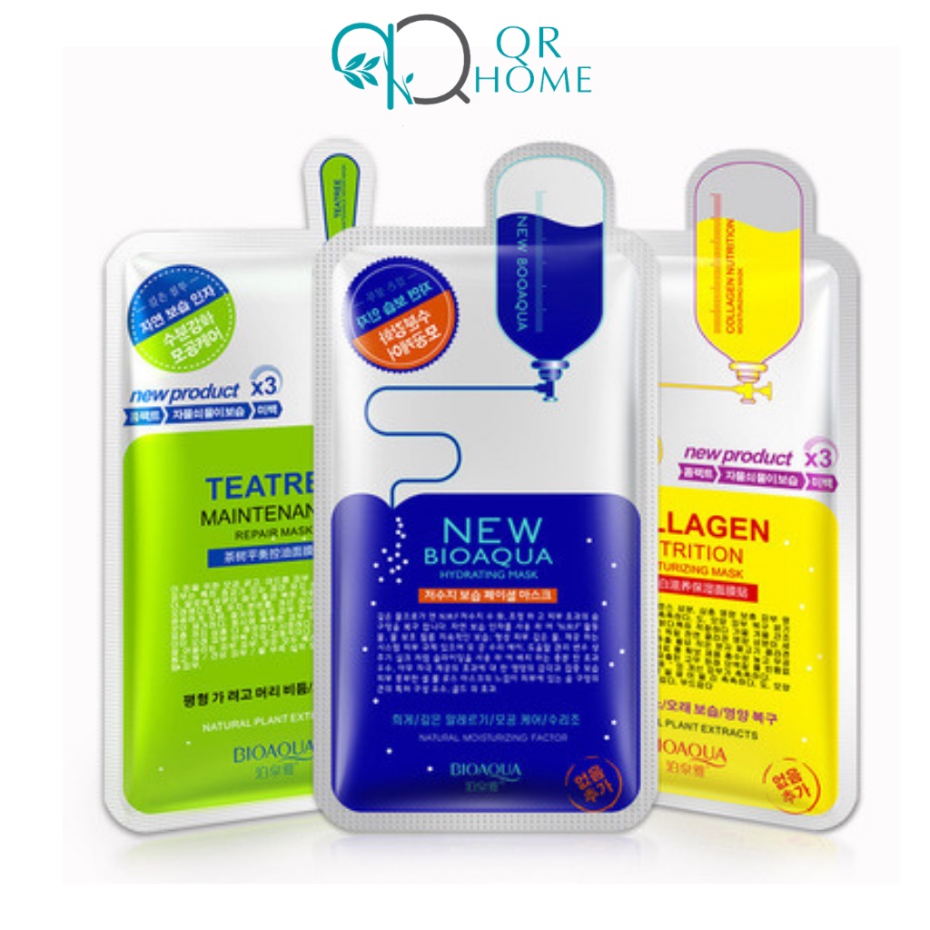 Mặt nạ giấy dưỡng trắng da sạch nhờn cấp ẩm thải độc Images 30g/chiếc (Nhiều loại)