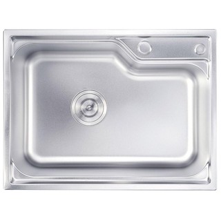 Chậu rửa chén Inox SUS304 1 hố Eurolife EL-C6243 (Trắng bạc)