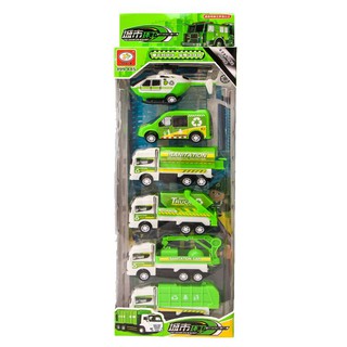 [Mã TOYNOV hoàn 20K xu đơn K] Set  ô tô mô hình Dự án xây dựng cho bé, đồ chơi cho bé thoả sức sáng tạo 41