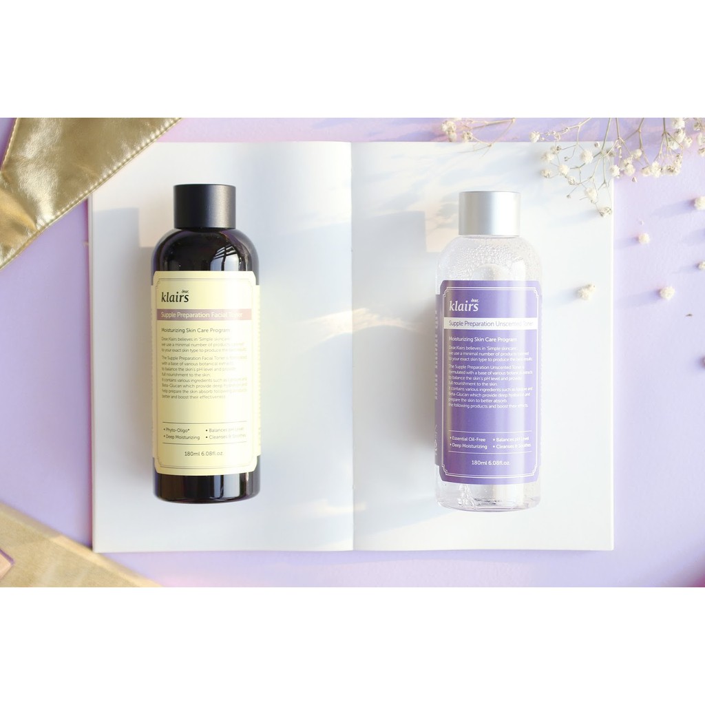 Nước hoa hồng dưỡng ẩm Klairs Supple Preparation Facial Toner