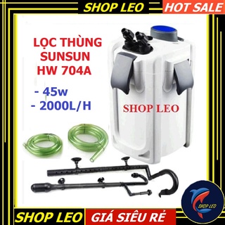 Lọc thùng SUNSUN HW 704A - máy lọc cho hồ cá cảnh - phụ kiện cá cảnh - shopleo