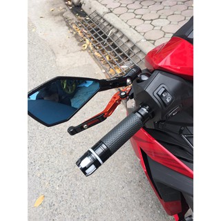 Gương 5 Cạnh Hàng Đẹp Thương Hiệu Rizom Gắn Được Các Loại Xe - Full Bộ Đủ Ốc Để Lắp!