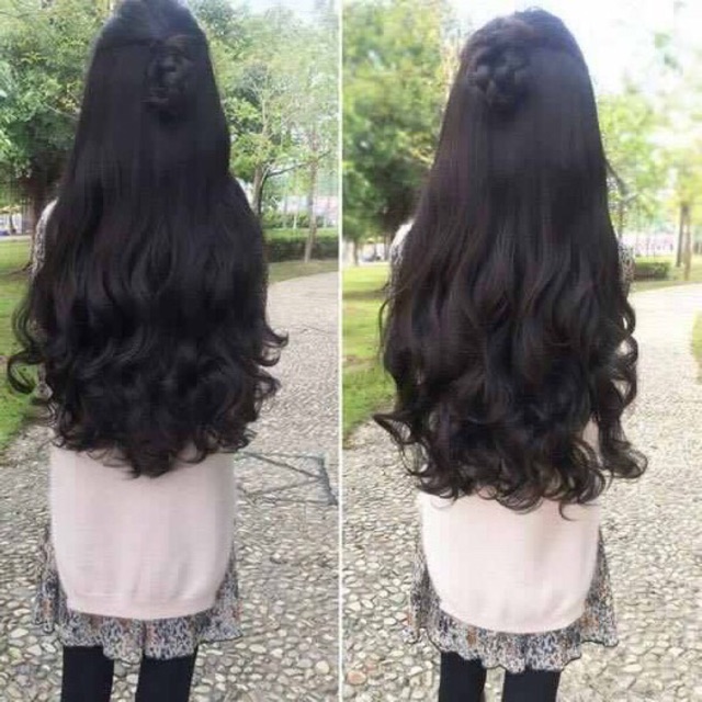Kẹp xoăn đuôi sóng to