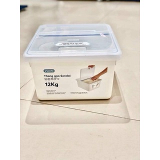 Thùng đựng gạo Inochi Sendai 12kg