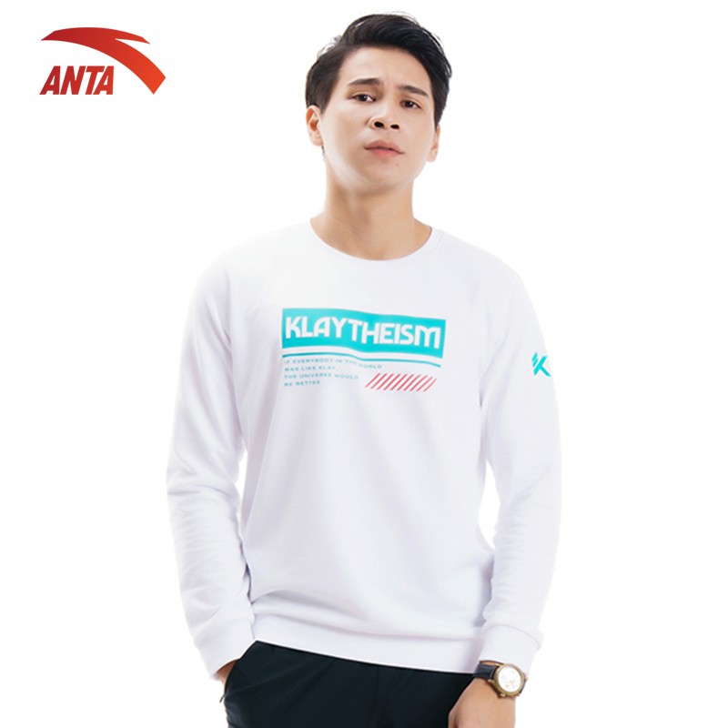 Áo nỉ thể thao nam Anta 852031731-1