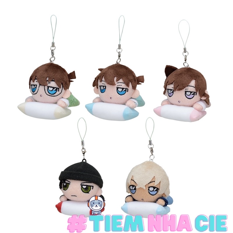 Móc khoá keychain bông nhân phầm Thám tử lừng danh Conan