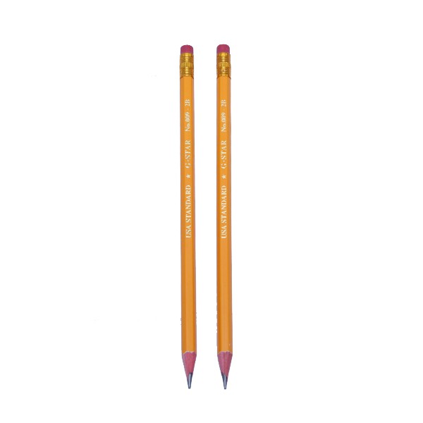 Bút chì gỗ 2B G-star 009 cao cấp đậm