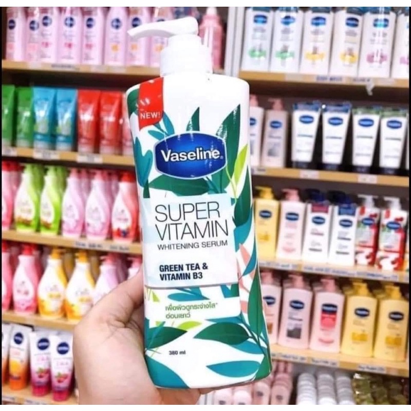 Dưỡng Thể Trắng Da VASELINE SUPER VITAMIN Whitening Serum