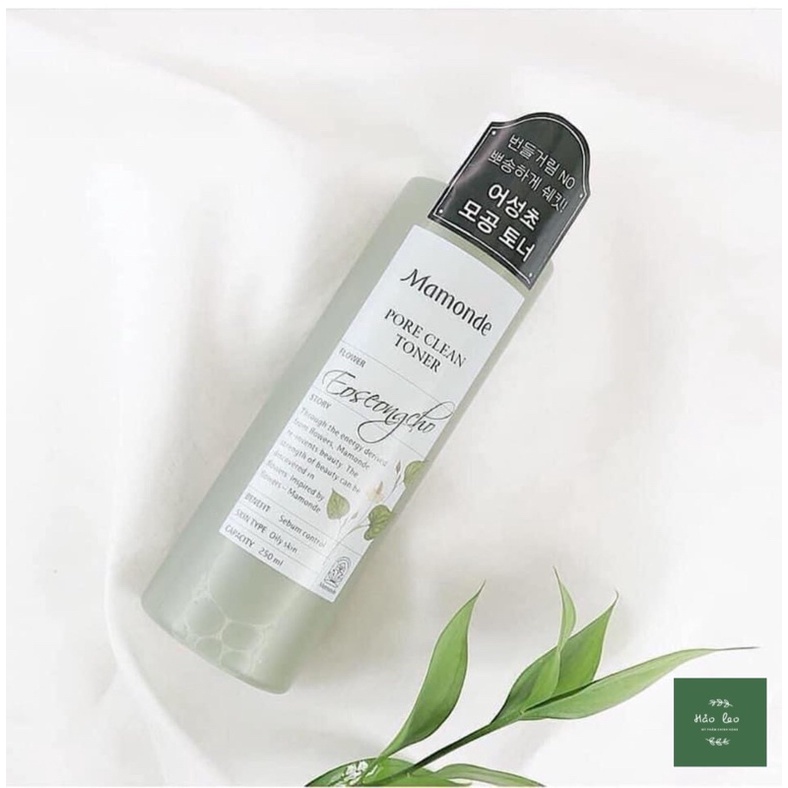 Toner diếp cá Mamonde Hàn Quốc chính hãng chai 250ml