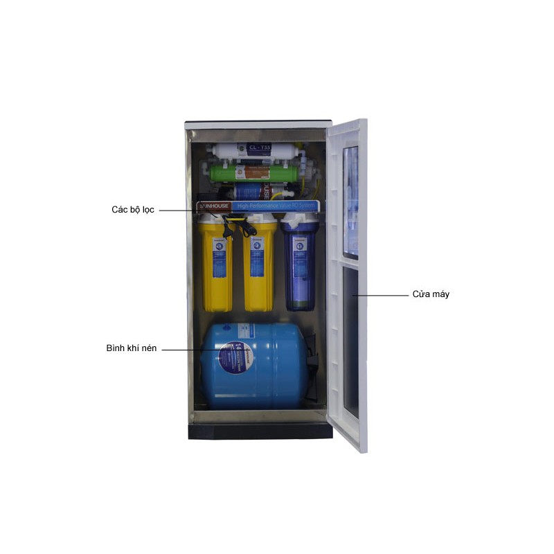 Máy lọc nước Sunhouse 9 lõi, máy lọc nước RO cao cấp - SHR8669B | BigBuy360 - bigbuy360.vn