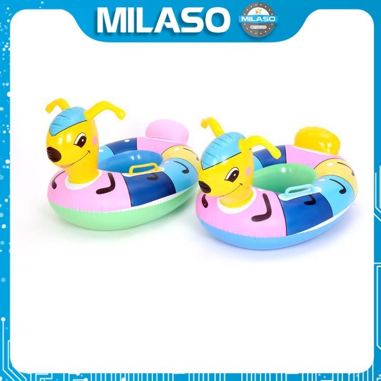 [Tặng Bơm Phao] Phao Bơi Cho Bé MILASO Hình Động Vật Dễ Thương Chống Lật An Toàn Trẻ Em Đi Du lịch, Đi Biển SS-001040-B