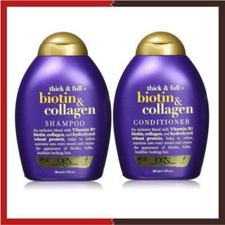 Dầu Gội Xả Biotin Collagen Chống Rụng Tóc (Biotin tím) ঔ🅷