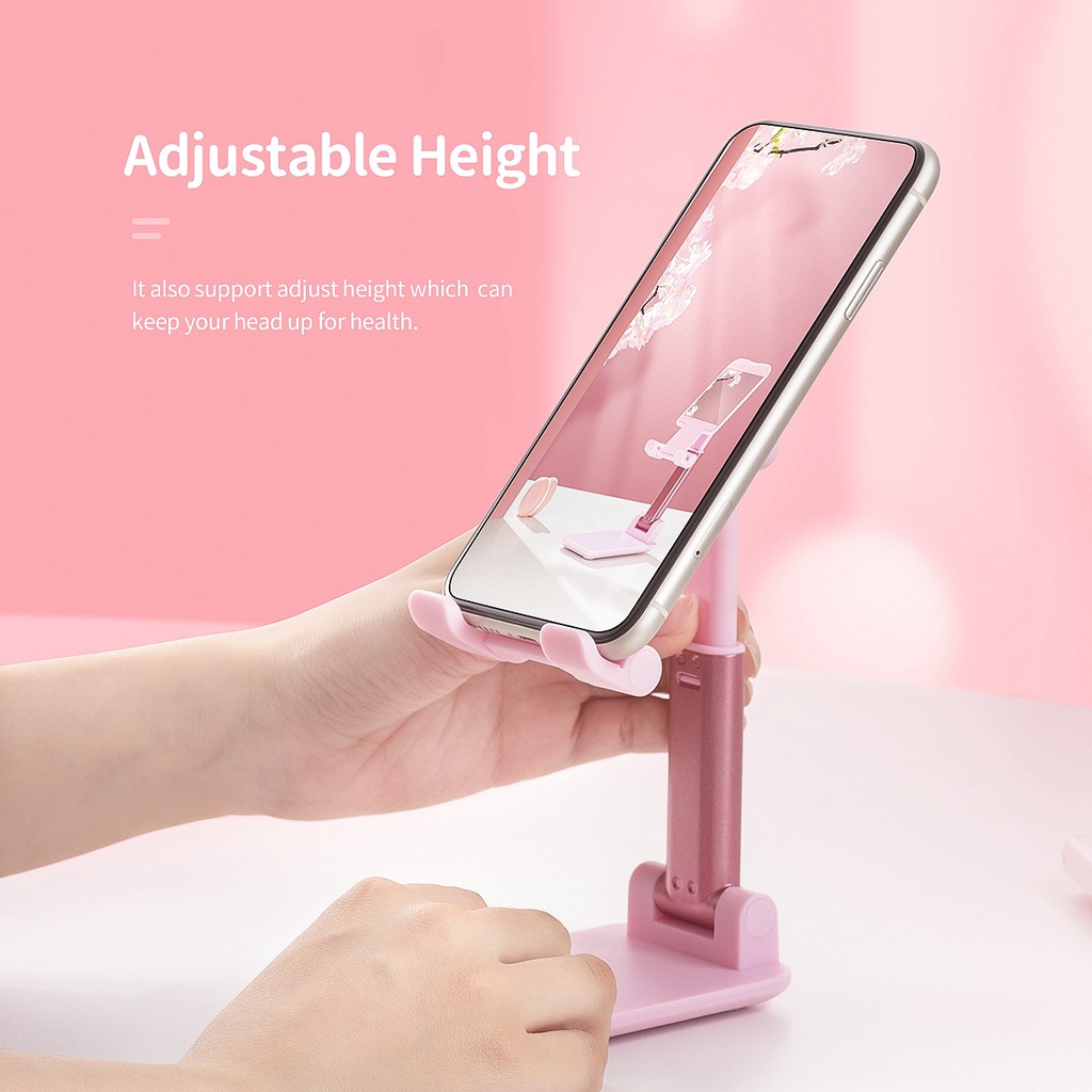Giá Đỡ Điện Thoại Để Bàn Bằng Kim Loại Có Thể Gấp Gọn Tiện Dụng | BigBuy360 - bigbuy360.vn