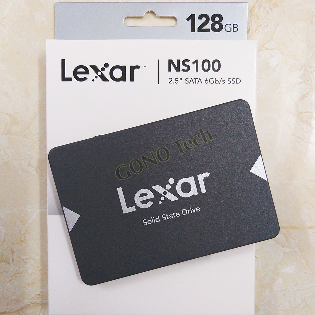 [Mã ELMS5 giảm 7% đơn 300k] Ổ cứng SSD Lexar NS100 128Gb 256Gb 512Gb 1Tb 2,5 inch SATA 3 Mai Hoàng phân phối chính hãng