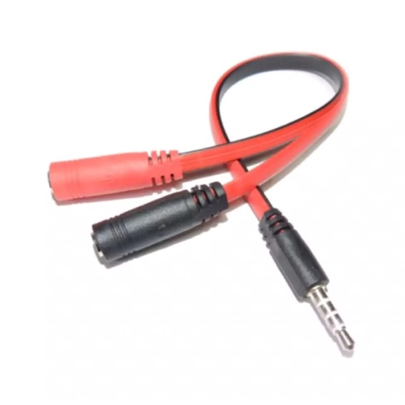 Cáp chia Tai Nghe 3.5 Mic và Loa - Jack Chia ( Gộp ) Cổng Tai Nghe -OTG4