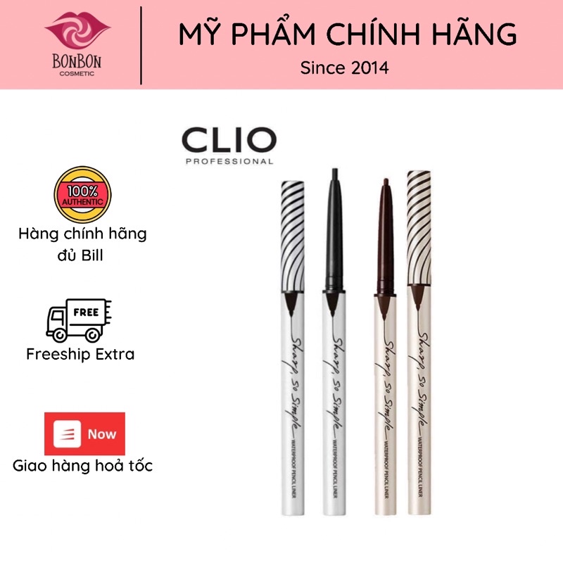 Chì kẻ mắt CLIO Sharp, so simple