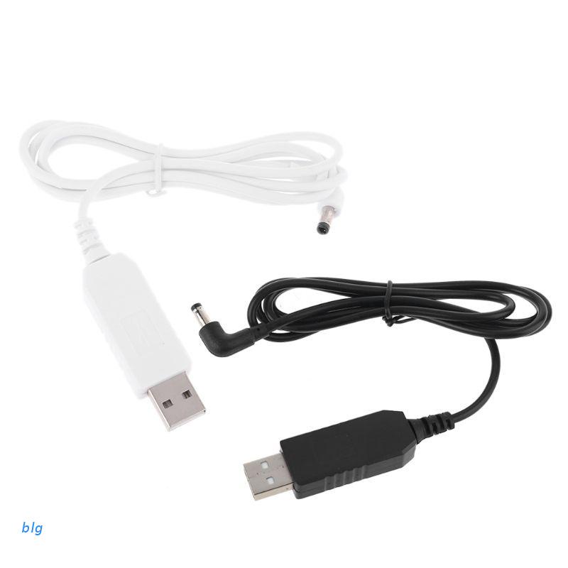 Dây Cáp Nguồn Sạc Usb 90 Độ 5v Sang 12v 4.0x1.7mm Cho Loa Bluetooth Echo Dot 3rd Router 1m