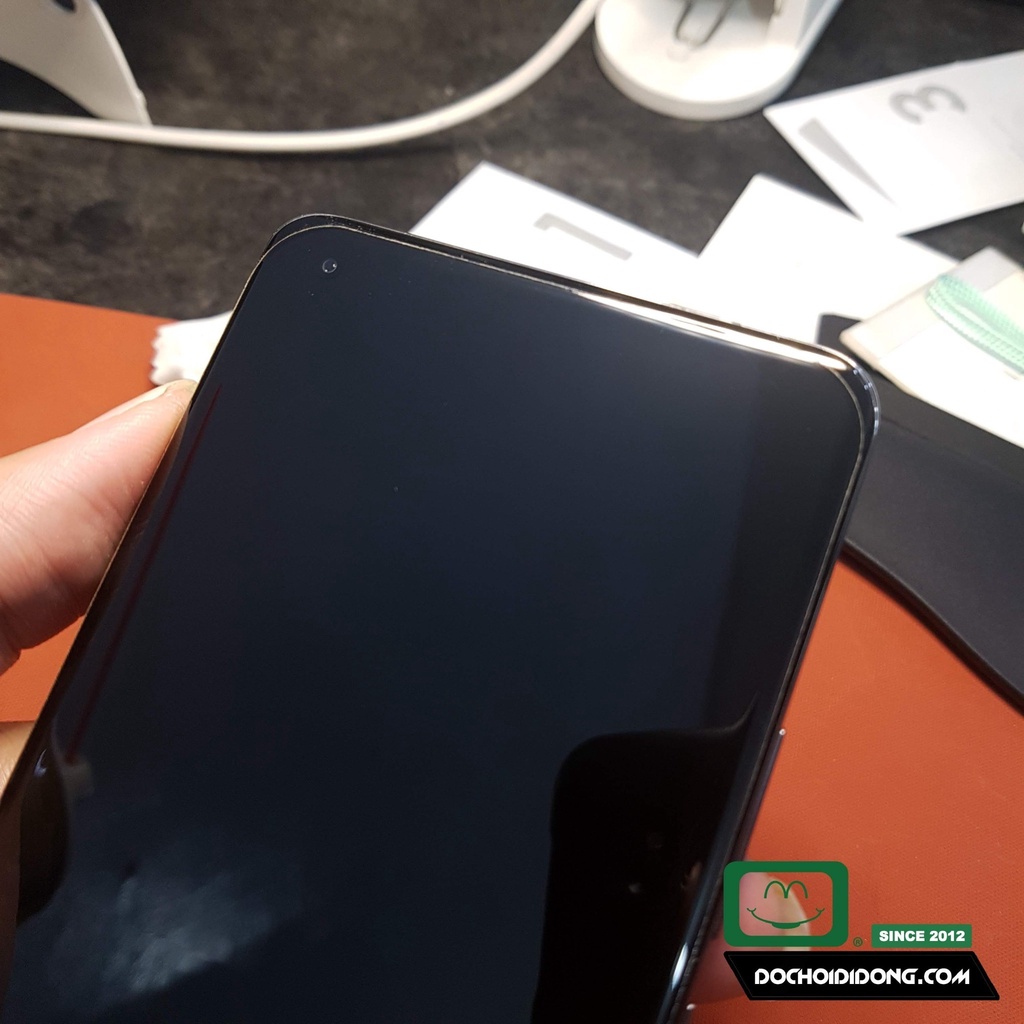 Miếng dán màn hình polime UV kháng khuẩn cao cấp dành cho Xiaomi Mi 11 Ultra