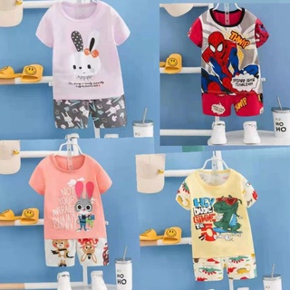 Bộ xuất hàn hè Qi Qi cho bé 16 đến 22 cân