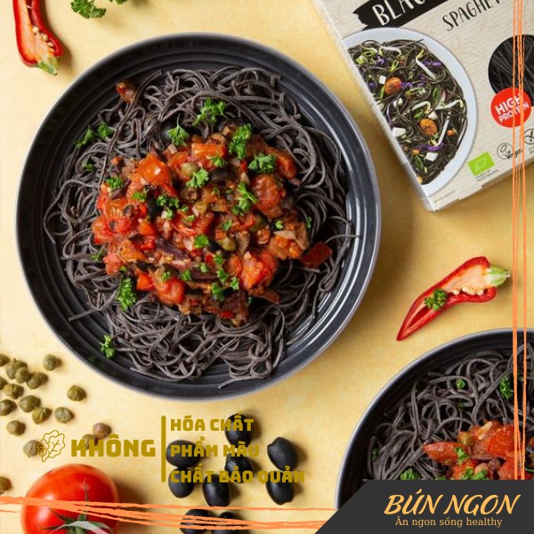 Bún,Bún Gạo Lứt Đen Hoàng Minh Ăn Kiêng Giảm Cân Eatclean Bún Ngon 500g